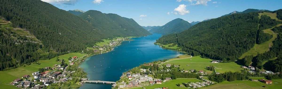 Lake Weissensee - the Highest Lake in the Alps